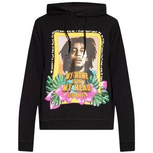 DSquared2 Mens Bob Marley Hoodie / Black